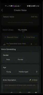 Make your own voice in Talkie ai | Tutorial #foryou #talkieai #customvoice #fyp