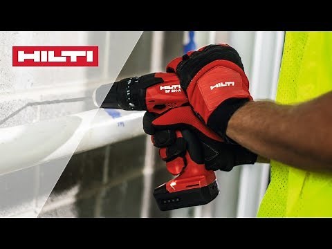INTRODUCING the Hilti SF 2 and SF 2H 12V cordless drill driver and hammer drill drivers