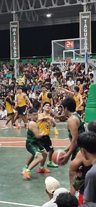 35K views · 458 reactions | Battle for 300k-FINALS Game 1 of Best of 3 Mayor's Cup Basketball Tournament 2025 Quezon, Palawan 4th Quarter of the Game Open Category Leonard AXORS (green) Vs ROSEBOY (yellow) Score: 64-81 Winner: ROSEBOY Dec.2, 2025 Gaming (Tuesday) #mayorscup2025 | Dhen Sky | Facebook