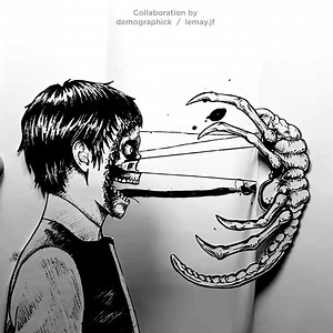 10K views · 337 reactions | Aww! Face huggers are so cute! But if one is hugging your face right now, don't resist the love, because here's what happens if you try to remove it with force. Flashback to one of my favorite collaboration with the awesomely talented Demographick | Jf Lemay Illustration | Facebook