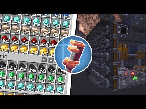 A Mineradora MAIS EFICIENTE do Create Mod