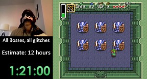 Legend of Zelda: A Link to the Past speedrunner plays the full game & beats every boss blindfolded