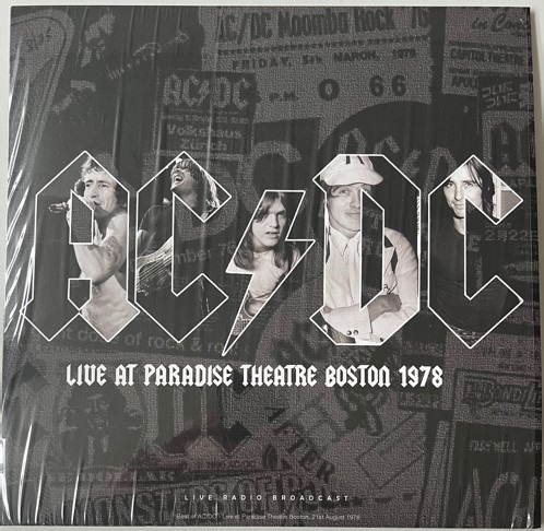 AC/DC - Live At Paradise Theatre Boston 1978