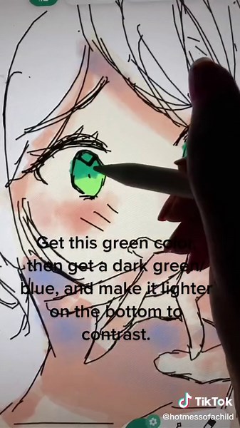 Anime Skin Tutorial Drawing with Lighter Skin Tone