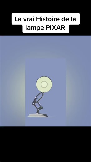 L'histoire fascinante de la lampe de Pixar