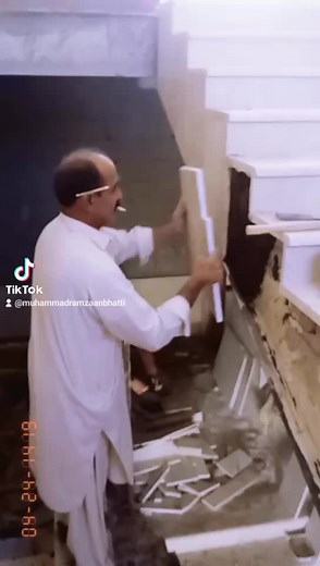 Staircase Renovation: Handrail Installation Process