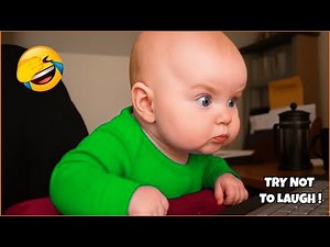 The Most Dramatic & Funniest Baby Reactions 2026 😂 | Try Not To Laugh Challenge!