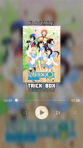 Nisekoi Ending 3 - Seishirou Tsugumi Lyrics and Analysis