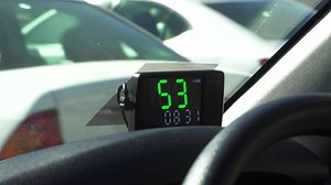 BIGGER TYRES CAN THROW OUT YOUR SPEEDO BY UP TO 10% 😱 Avoid massive speeding fines with the new Digital HUD from Polaris GPS & Rear Vision. Using GPS technology, it gives the most accurate speed reading plus red light/speed camera alerts. PRE-ORDER yours at www.mypolaris.com.au/product/digital-hud | Australian 4WD Action