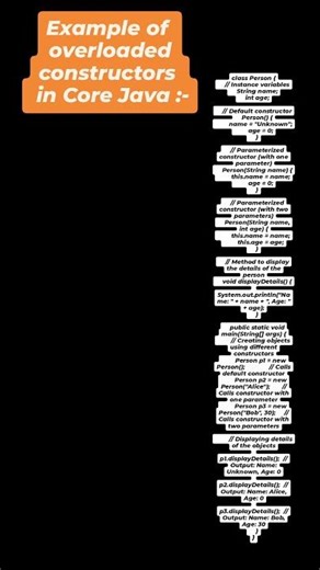 "Mastering Constructor Overloading in Java: Initialize Objects with Flexibility!"