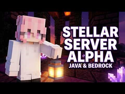 ¡Nuevo Servidor Vanilla Minecraft! Stellar Comunity Server: Java & Bedrock - Avance
