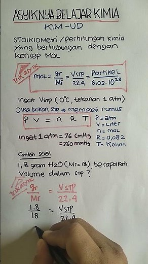 Fun Tricks for Calculating Stoichiometry Based on the Mole Concept