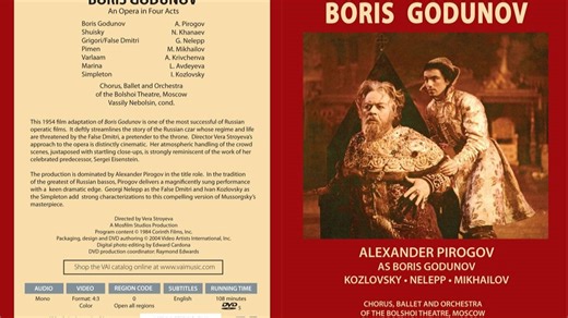 [CC英字] 穆索尔斯基：鲍里斯·戈都诺夫 Boris Godunov（Pirogov，Nelepp）（Vasily Nebolsin 指挥 1954）