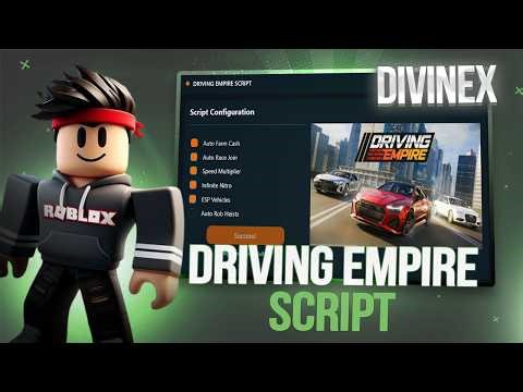 DRIVING EMPIRE SCRIPT! AUTO FARM MONEY, FAST SPEED, ESP & MORE | ios/android/pc