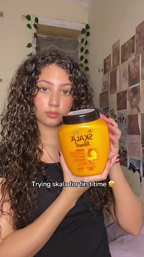 Skala Cream: First Time Curly Hair Tutorial
