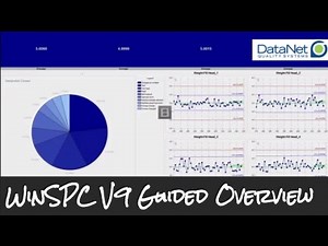 Guided Overview of WinSPC Version 9