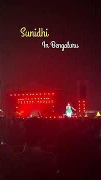 Crazy show, insane energy ft. Sunidhi Chauhan. #concert #sunidhichauhan #live #travel