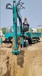 Si unlike truck-mounted digging self-loading dump truck four-wheel drive agricultural vehicle