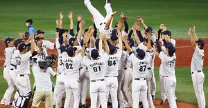 五輪＝野球の日本代表、米国下し優勝　人気低下の中で悲願の金