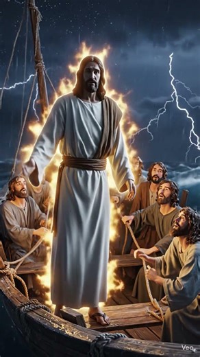 Jesus Walked on Water 😳 (Real Miracle) #shorts #jesus #jesuschrist #viralshorts #bible #faith #god