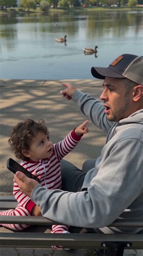 Toddler logic and observation skills are undefeated! 👶📣#funny