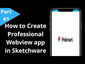 Professional Android App in Sketchware||How to Create Professional Webview app in Sketchware||Part 1