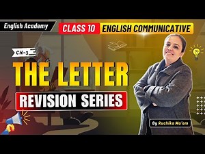 The Letter Revision for 2026 Exams using Mind Maps | Class 10 English Communicative
