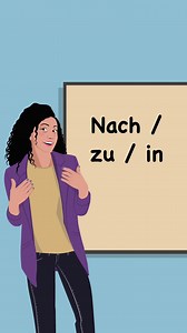 🇩🇪🇬🇧🔴 Ich gehe nach / zu / in – I go to / to / in 🟢 Ich gehe nach Italien. – I’m going to Italy. 🔴 Ich gehe zu Maria. – I go to Maria. 🟢 Ich gehe in das Restaurant. - I go to the restaurant. | DKH Institut