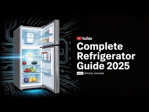 Complete Refrigerator Guide (2025) | Types, Working, Maintenance & More