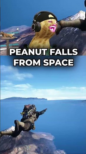 Theburntpeanut falls from space #arcraiders