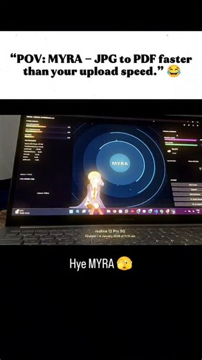 Codeninjavik on Instagram: "“MYRA JPG to PDF Converter 🤖📄 | One Click, Done!” #MYRA #MYRAAI #JPGtoPDF #PDFConverter #AIAssistant #SmartTools #AITools #Automation #TechReels #Codeninjavik #MadeByCodeninjavik #DigitalTools #ProductivityHacks #TechCreator #FutureTech #AIProjects #DeveloperReels #CodingLife #ExploreReels #TrendingReels #ViralTech"