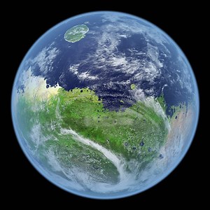 This is how Mars would look if it still had water - Our Planet