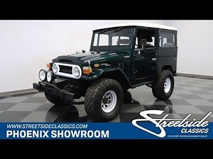 1973 Toyota FJ40 Land Cruiser for sale | 0649 PHX