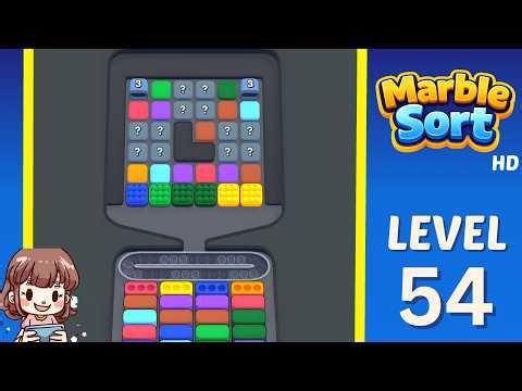 Marble Sort Level 54 Solution Walkthrough