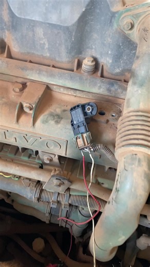 Teste do Sensor MAP do Motor D13 da Volvo