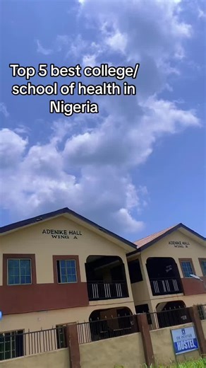Top 5 Best College/School of Health in Nigeria