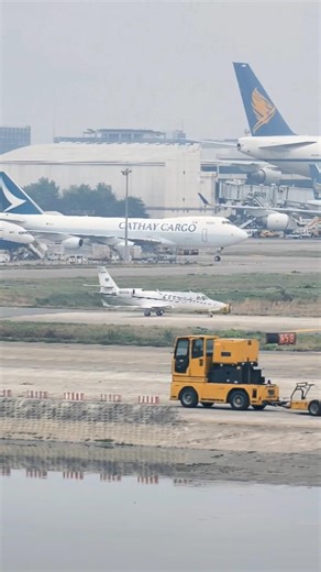 private jet take off