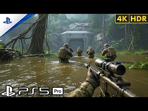 CALL OF DUTY: Advanced Warfare (PS5) - The Secret Ukraine Base Mission | Ultra Realistic 4K 60FPS HD