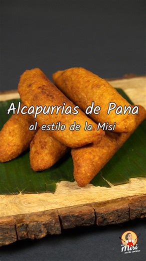 La Misi en la Cocina on Instagram: "Alcapurrias de Pana al estilo de la Misi. En esta versión la masa de alcapurrias de pana está inspirada en la del macabeo pero a la inversa, es por eso que la trabajo con 75% de pana cruda y 25% hervida. Ingredientes: 6 tazas de pana cruda (6 cups of raw breadfruit) 2 tazas de pana hervida (2 cups boiled breadfruit) 2 a 3 cdtas de sal (2 to 3 tsp salt) 2 a 3 cdtas de aceite con achiote (2 to 3 tsp of oil with annatto) 2 tazas de carne molida guisada (2 cups st
