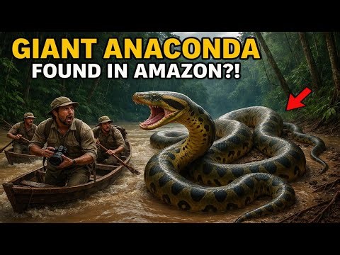 The Biggest Anaconda Ever Recorded in the Amazon Rainforest?