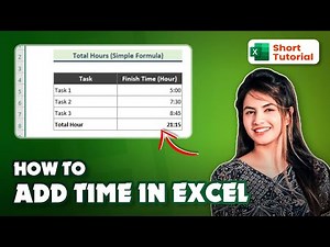How to Add Time in Excel 2024 (Guideline)