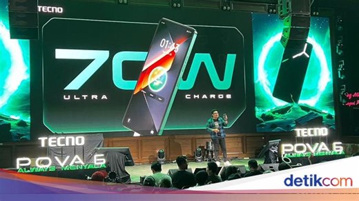 Harga dan Spesifikasi Tecno Pova 6, HP Gaming Baru Murah Meriah