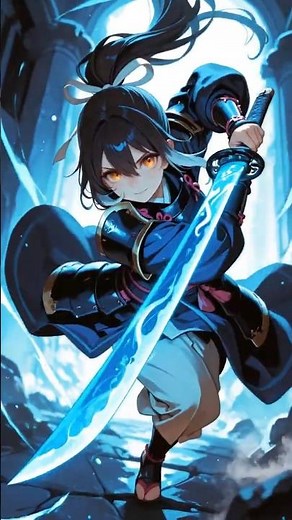 Samurai Girl's Katana Masterpiece ⚔️