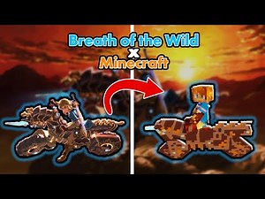 I coded the Master Cycle from Breath of the Wild in Minecraft!