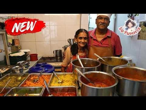 40 Yrs! PRO INDIAN CHEF Cook ORIGINAL BANANA LEAF, NASI LEMAK ALL BY HIMSELF! Malaysia Street Food