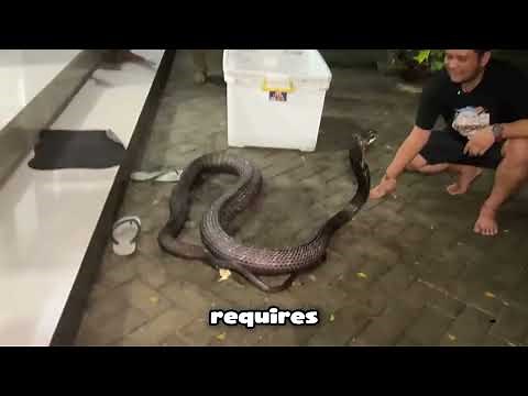 Top 5 Most Dangerous Cobra Moments Real Rescues, King Cobra Encounters & Risky Handling