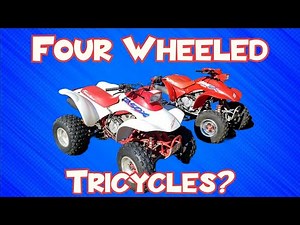 1993 TRX 300EX & 1988 TRX 250X Score! Some of the best Honda Quads made.