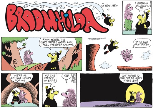 Broom-Hilda Comic Strip 2026-04-19 | Comics Kingdom