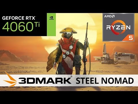 3Dmark Steel Nomad Ultrawide Benchmark Test | RTX 4060 TI | Ryzen 5 5600x