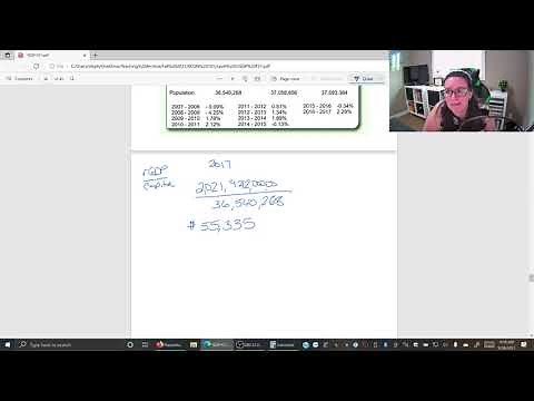 Calculating Economic Growth